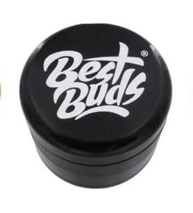 Best Buds Compact Ultra-Light Aluminium Grinder, 4 parts, 50 mm