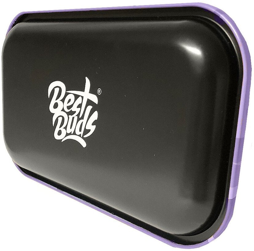 Best Buds Wedding Cake Metal Rolling Tray Long, 16x27 cm