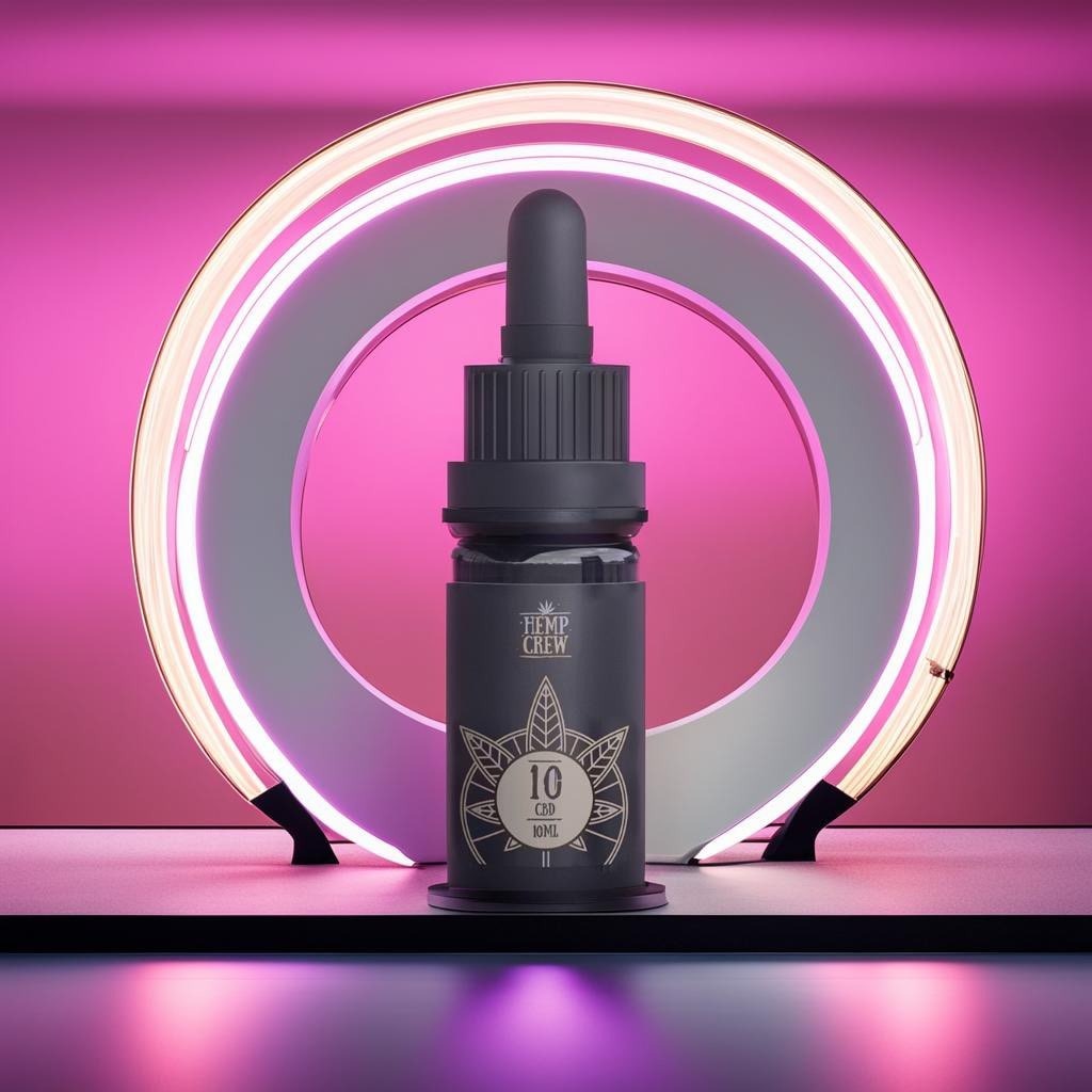 CBD Öl 10% Bourbon Vanille