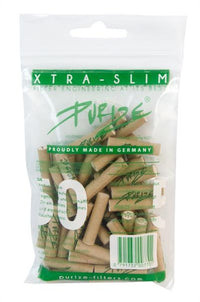 PURIZE Aktivkohlefilter, XTRA Slim ORGANIC, ø 5,9mm, 50er Packung